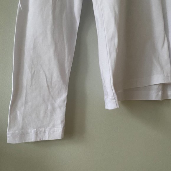 U.S. Polo ASSN. White V-Neck Men's Long Sleeve Shirt (Medium) - Picture 5 of 10